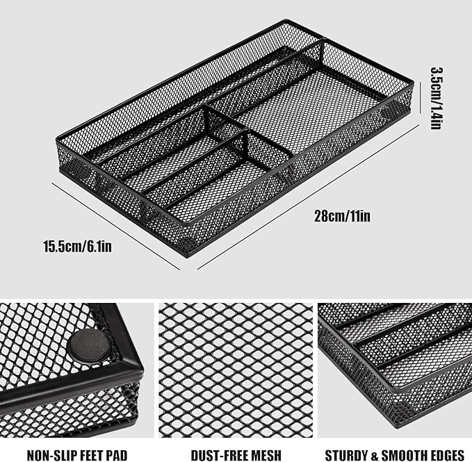 shenee Desk Drawer Organizer Tray, Drawer Organizer - Image 2
