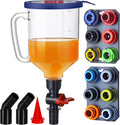 SMART JERRY - Spill-Proof Engine Oil Funnel Kit｜Oil Change Funnel w/ 12 by SMARTJERRY