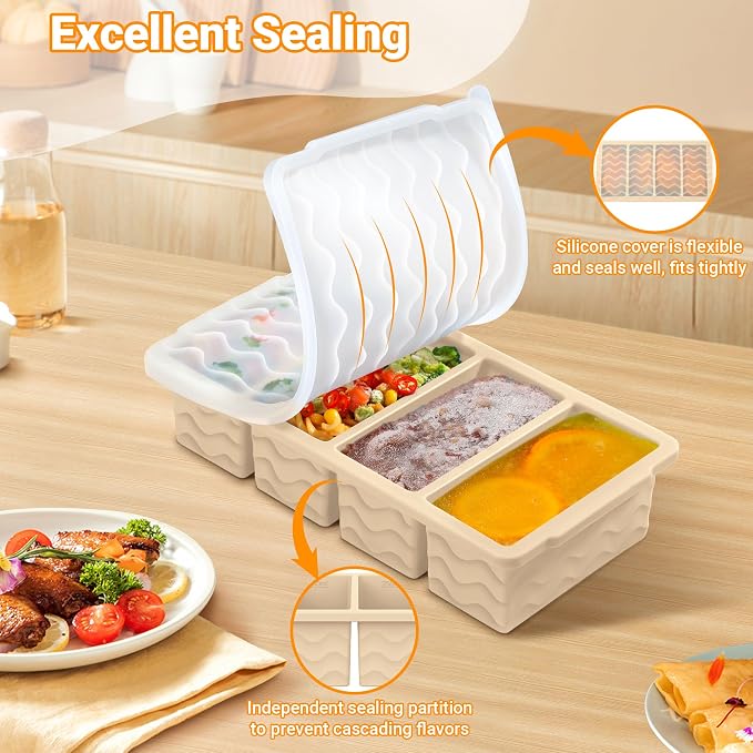 Doasuwish Silicone Freezer Tray - Image 5