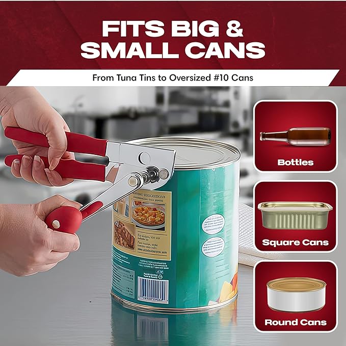Chef-Master 2-Pack Heavy Duty Can Opener - Image 4