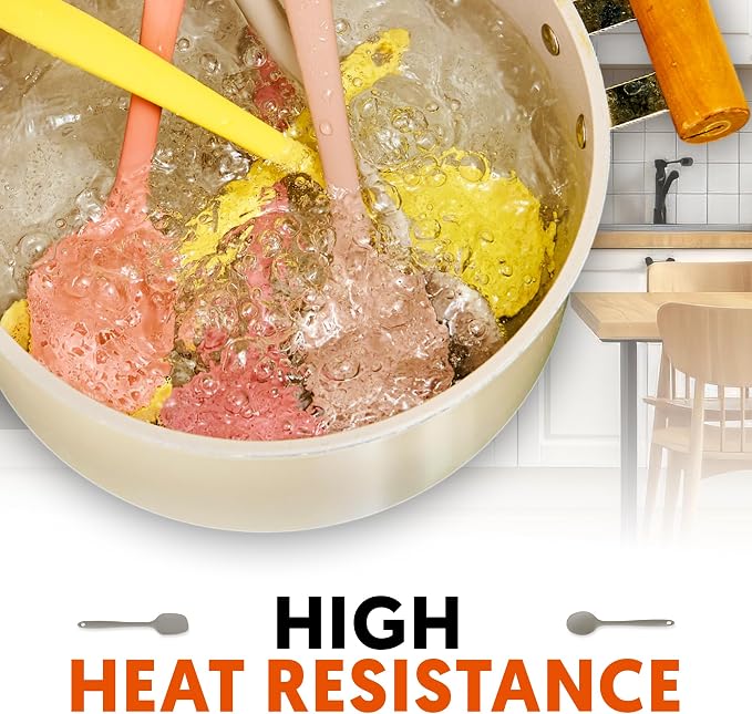 Platinum Silicone Spatula – BPA Free Silicone Spatula - Image 5
