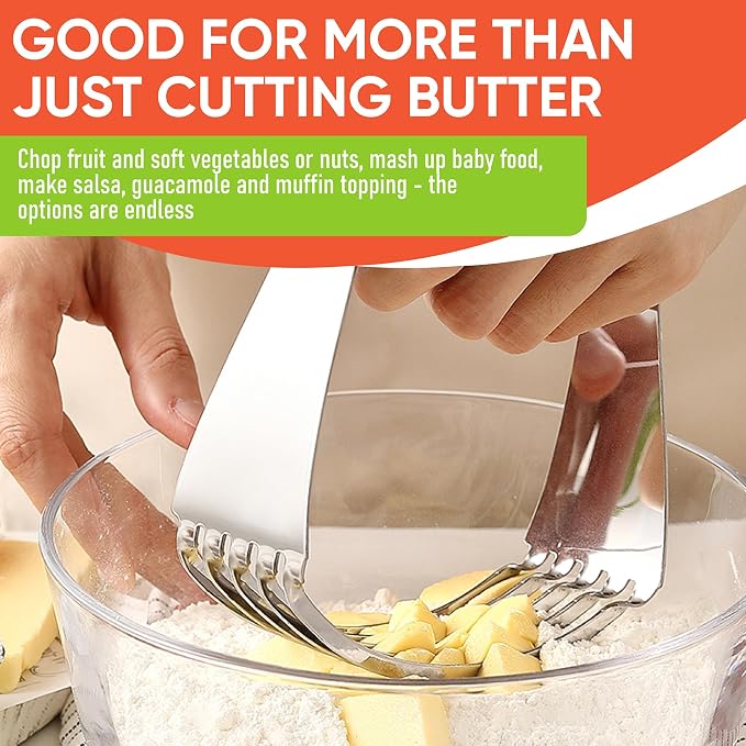 Spring Chef Dough Blender, Top Professional Pastry Cutter - Image 7