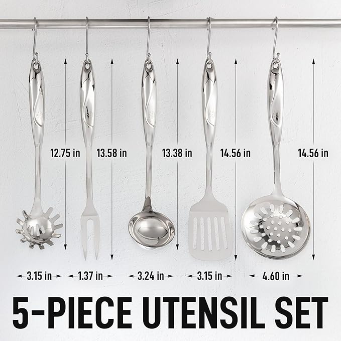 Zulay Kitchen Stainless Steel Cooking Utensil - Image 3