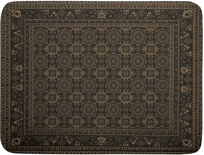 Brown Antique Tabriz Rug Dish Drying Mat by Anyako