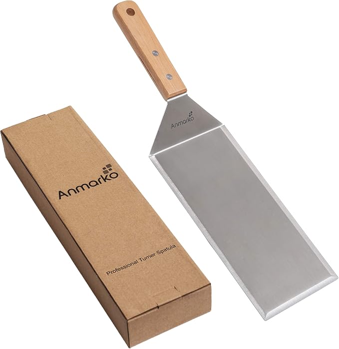 Stainless Steel Metal Griddle 4 x 8 inch Spatula - Image 5
