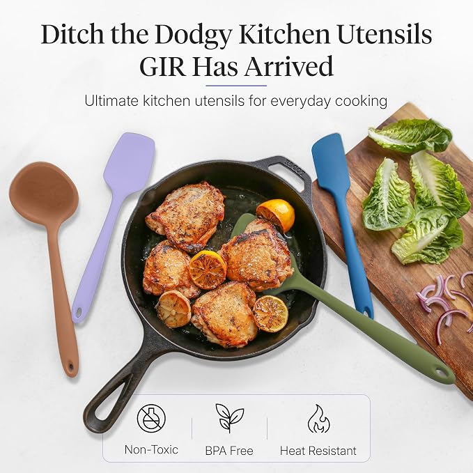 GIR: Get It Right 5 Piece Silicone Ultimate Kitchen Utensils Set - Image 2