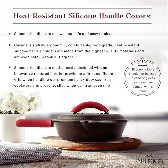 Cuisinel Cast Iron Skillet - Image 5