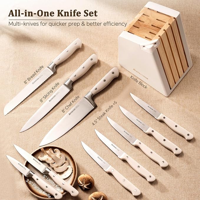 Astercook Knife Set, Kitchen Knife Set - Image 2