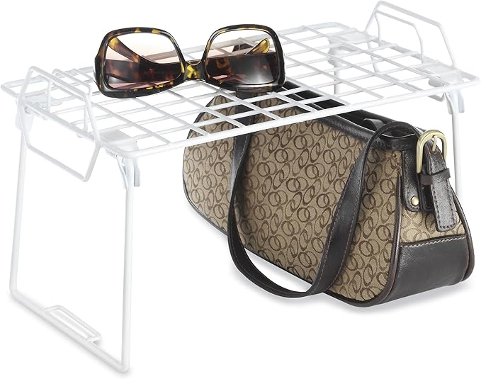 Whitmor Wire Grid Stacking Shelf Small - Image 5