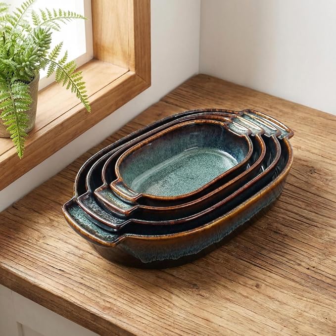 Porcelain Casserole Baking Dish - Image 4