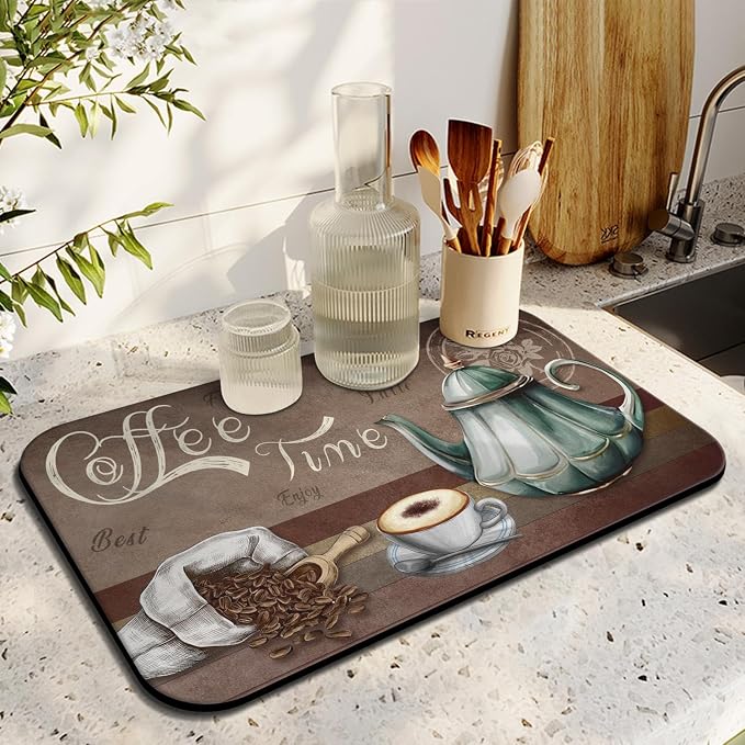 Coffee Bar Mat, Fits Under Coffee Machine - Image 3