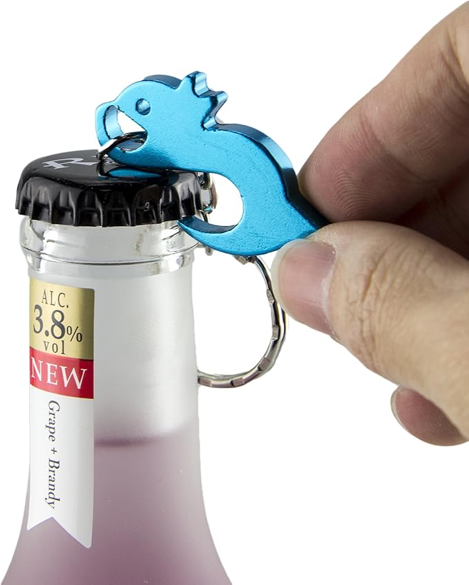 Swatom Squirrel Keychain Bottle Opener Beer Opener Tool Key Tag Chain Ring - Image 7