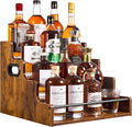 YQBRAO 4-Tier Tiered Liquor Bottle Display Shelf by Unknown