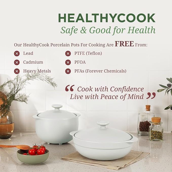 MINH LONG 2-Qt Porcelain Dutch Oven - Image 4