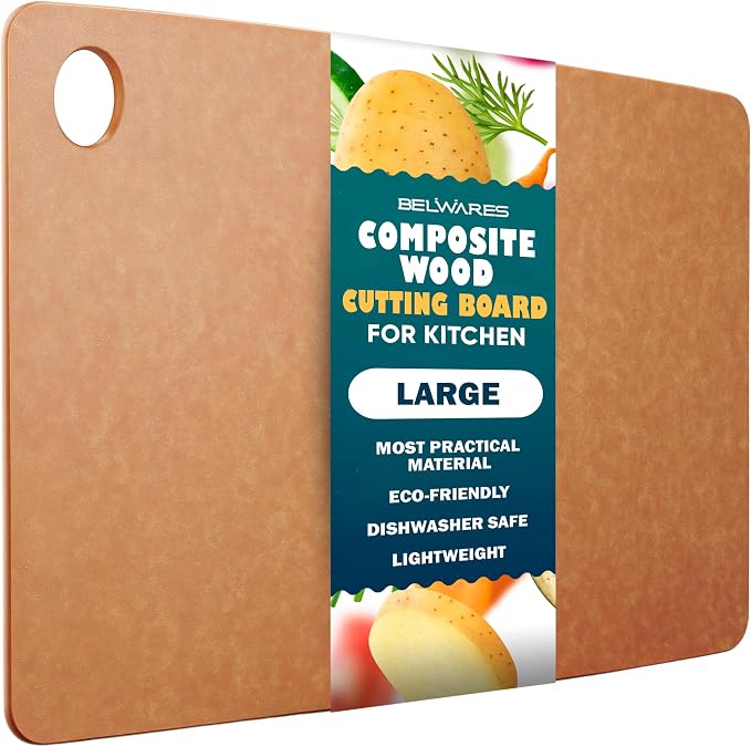 Dishwasher Safe Cutting Board for Kitchen by Belwares