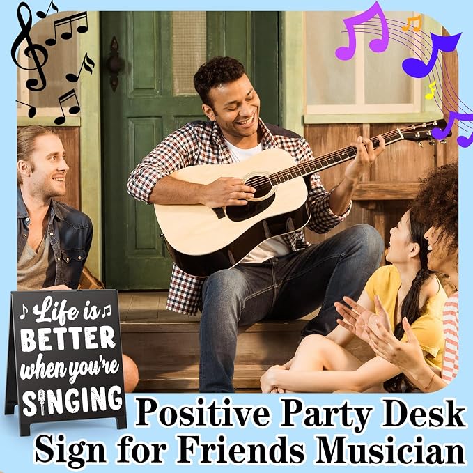 Life Is Better When You're Singing Music Desk Sign - Image 7
