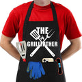 TOSHEX Funny Apron Waterdrop Resistant 100% Cotton Aprons by TOSHEX