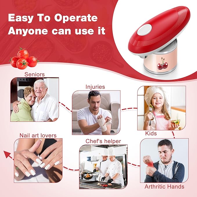 Electric Can Opener, Food Safe Automatic Can Opener - Image 4