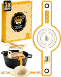 CRUSTLOVE Silicone Bread Sling for Dutch Oven – Non-Stick Sourdough Sling & by CRUSTLOVE