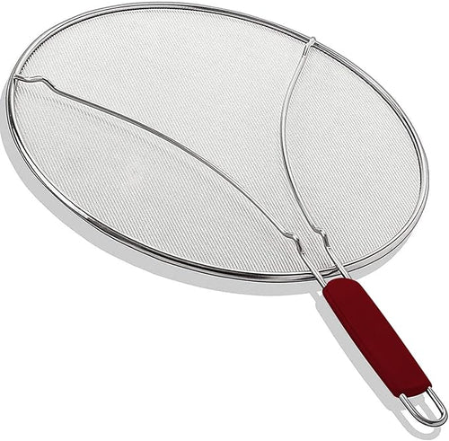 13" Grease Splatter Screen for Cooking | Stainless Steel Oil Splatter Guard and by KAFOOR
