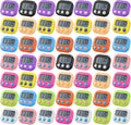Weewooday 50 Pcs Large Classroom Timers Stopwatch Magnetic Kitchen Digital by Weewooday