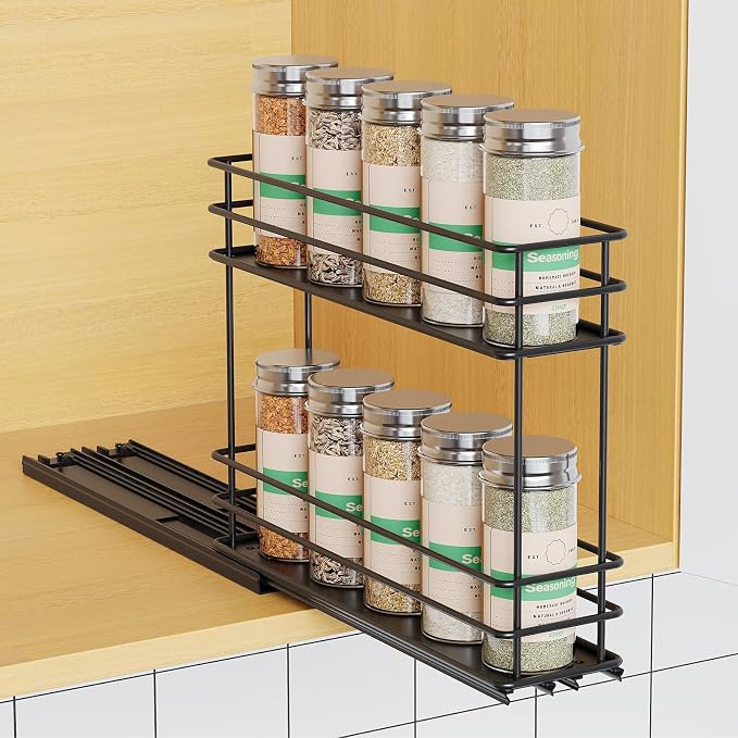 Mystozer Pull Out Spice Rack Organizer by Mystozer