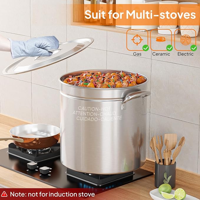 Bonnlo 50QT Turkey Fryer Pot - Image 6