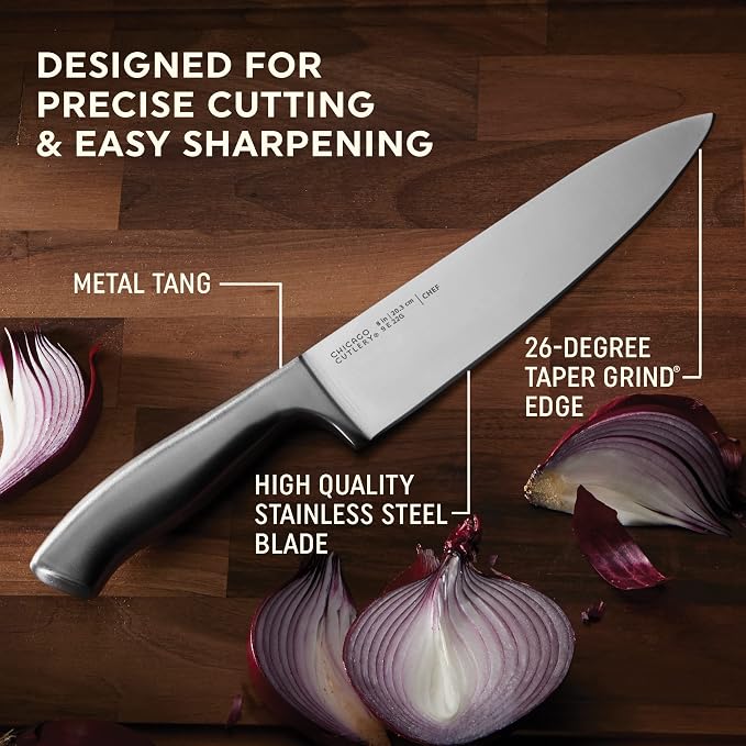 Chicago Cutlery Insignia Kitchen Knife Block Set - Image 4