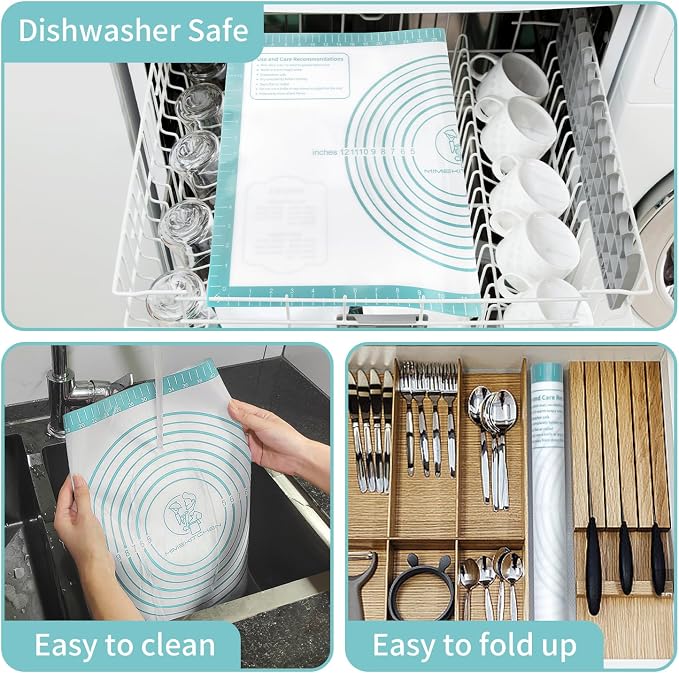 Non stick Pastry Mat, Dough Mat - Image 6