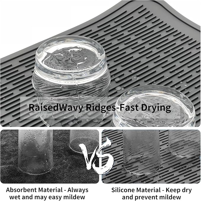 ZLR Large Silicone Dish Drying Mat - Image 2