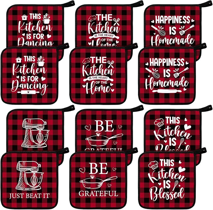 Bencailor 12 Pcs Pot Holders by Bencailor