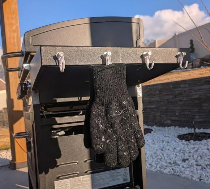 Grill Armor Oven Gloves with Fingers – Extra Long Cuff, 932°F Heat, Fire & Cut - Image 8