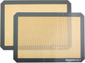 Amazon Basics Silicone Rectangular Baking Mat, Dishwasher Safe, Food Safe by AmazonBasics