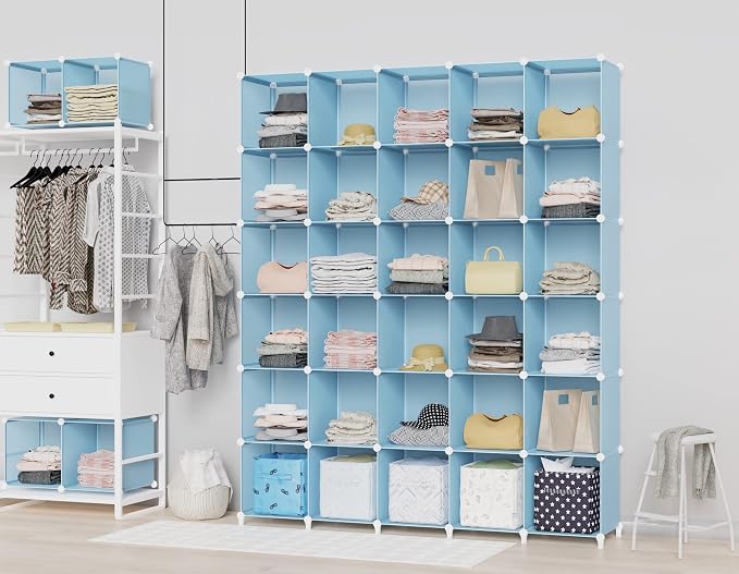 HOMIDEC Closet Organizer, 12-Cube Closet Organizers and Storage, Cube Storage - Image 2