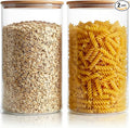 HomArtist Extra Large Glass Flour and Sugar Storage Containers by HomArtist