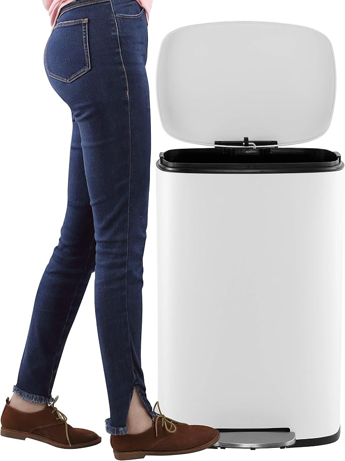happimess HPM1006C Connor Rectangular 13-Gallon Trash Can - Image 6