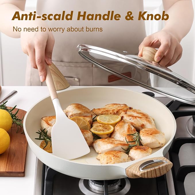 SENSARTE Ceramic Nonstick Frying Pan Skillet - Image 7