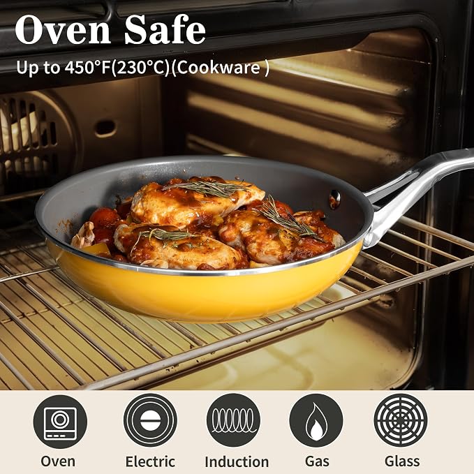 7-Piece Ceramic Nonstick Cookware Set - Image 7