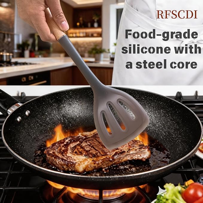 2-Piece Cooking Spatula Set - Image 5