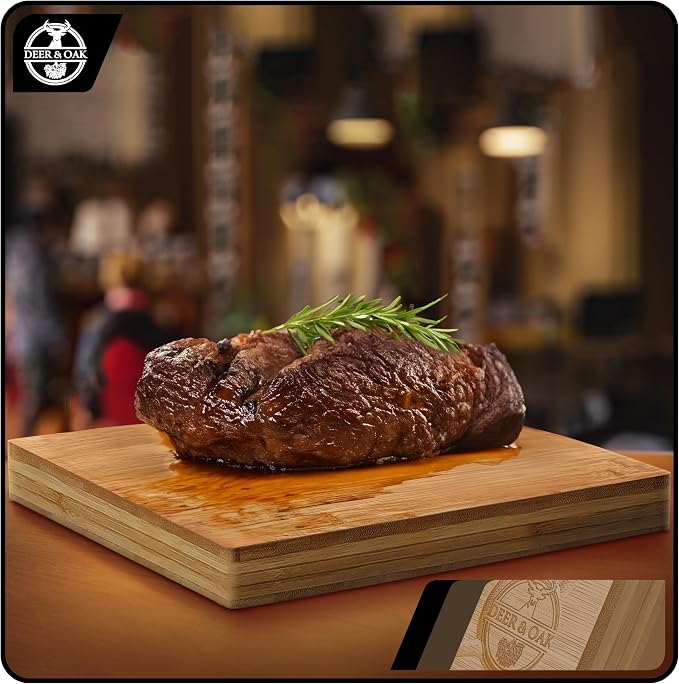 Deer & Oak Premium Solid Wood Cutting Board - Image 6