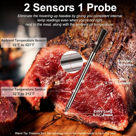 Wireless Meat Thermometer Digital - Image 3