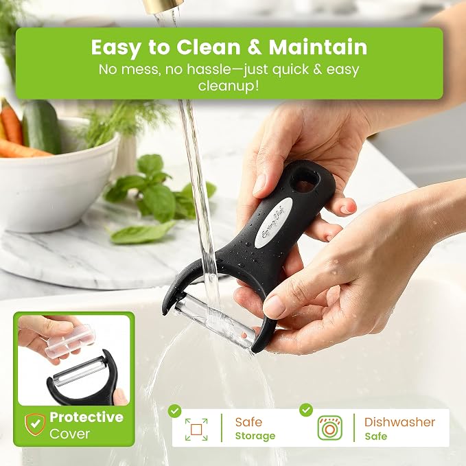 Spring Chef Stainless Steel Y Shaped Vegetable Peeler - Image 7