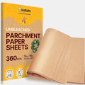 Katbite Parchment Paper Sheets 360 PCS, 12x16 Inches Precut Unbleached Baking by katbite