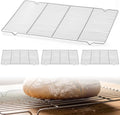 Lounsweer 4 Pcs Cooling Racks, 24L X 16W X 1H Stainless Steel Wire Rack by Lounsweer