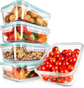 NutriChef 10 Piece Glass Food Storage Containers by NutriChef%E2%84%A2Kitchen