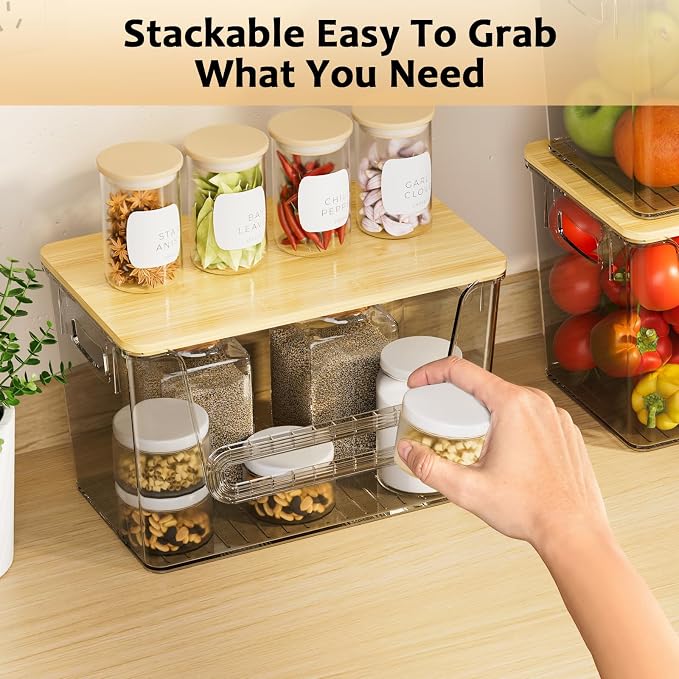 Delamu 2 Set Pantry Organizers and Storage, Trash Bag Dispenser - Image 8