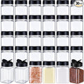 Mimorou 30 Pack Plastic Spice Jars by Mimorou