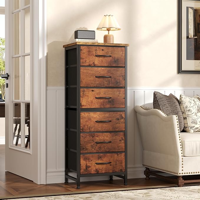 Sweetcrispy Tall Fabric Dresser - Image 2