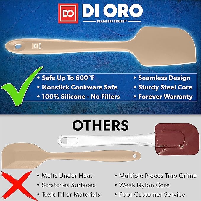 DI ORO Silicone Spatula Set - Image 2