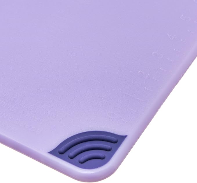 San Jamar Saf-T-Grip Plastic Cutting Board - Image 4